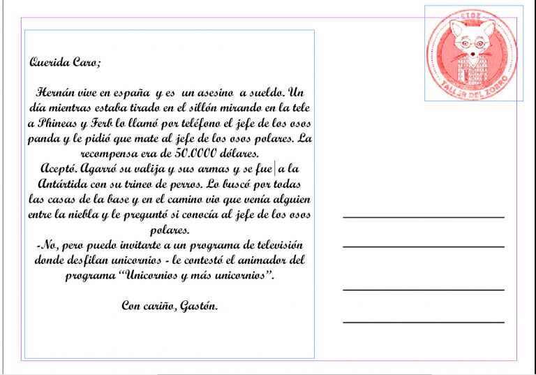 Cuentos postales. Primera entrega