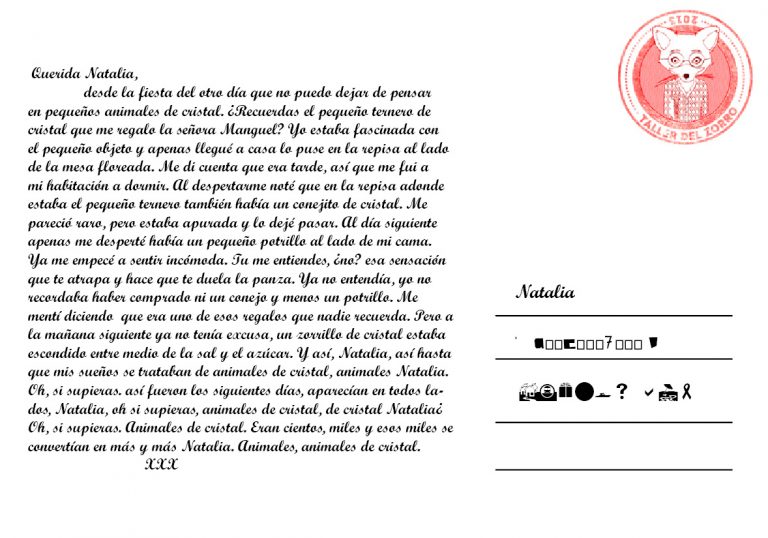 Correspondencia fantástica